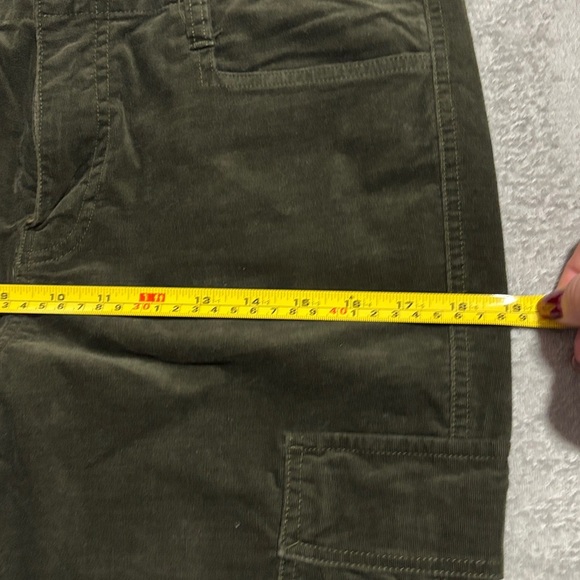 Vince Corduroy Skinny Cargo Pants - Olive - Picture 4 of 8